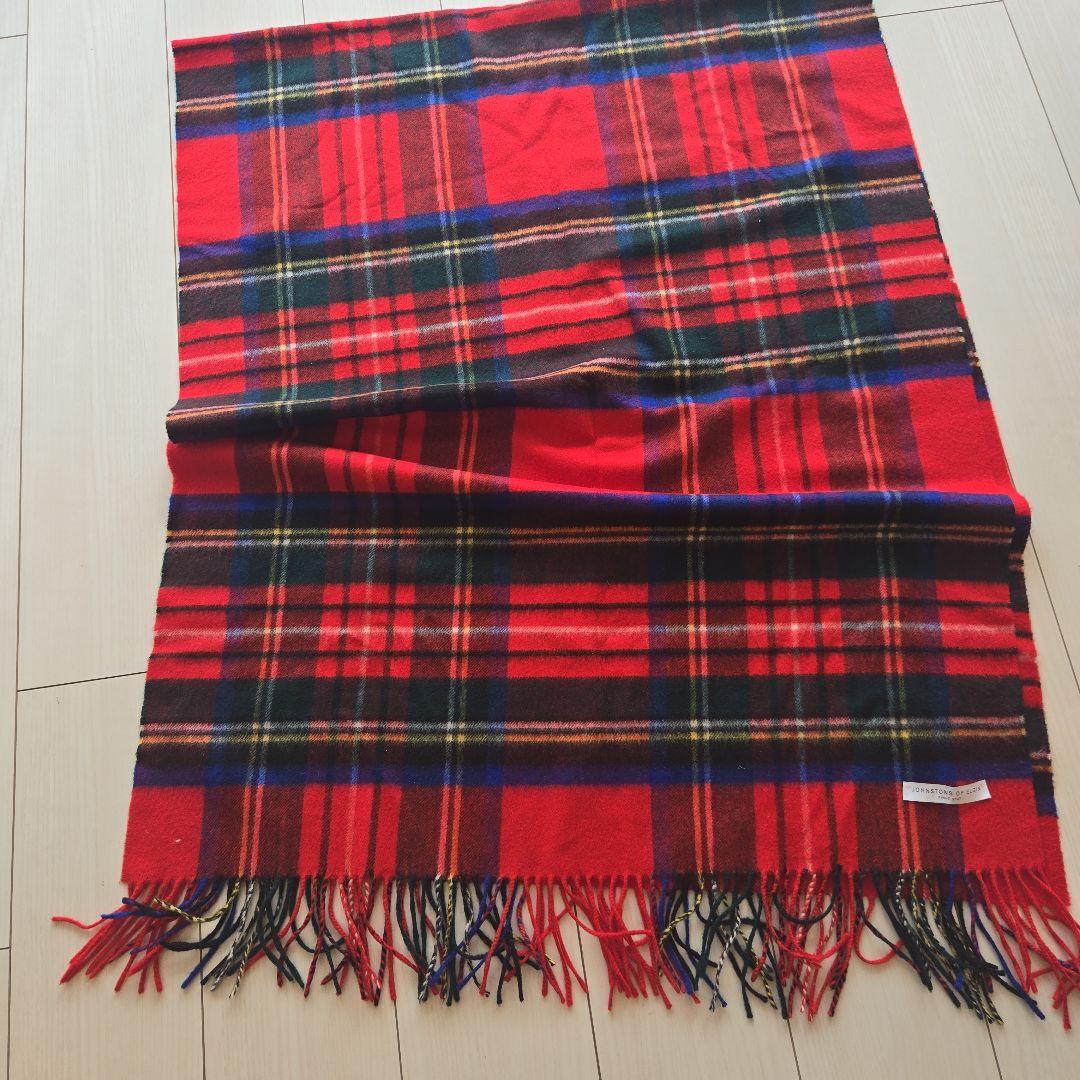 johnstons　カシミヤストール　大判  Stewart