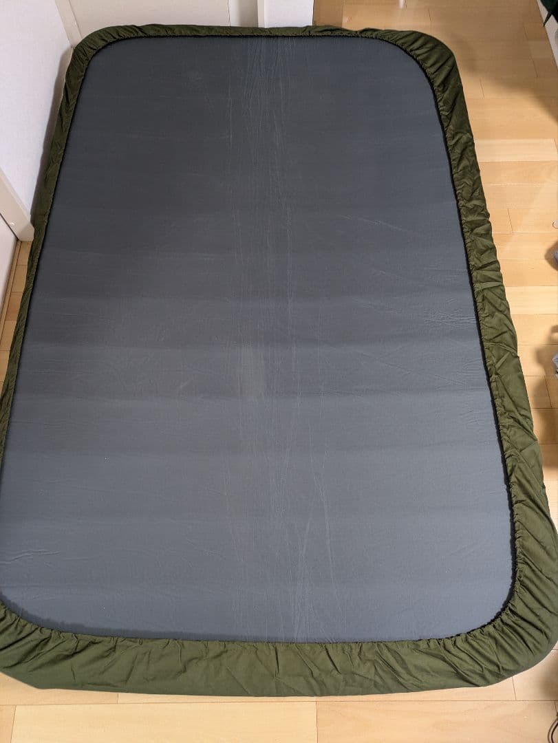 WAQ リラクシングキャンプマット オリーブ ピロー付