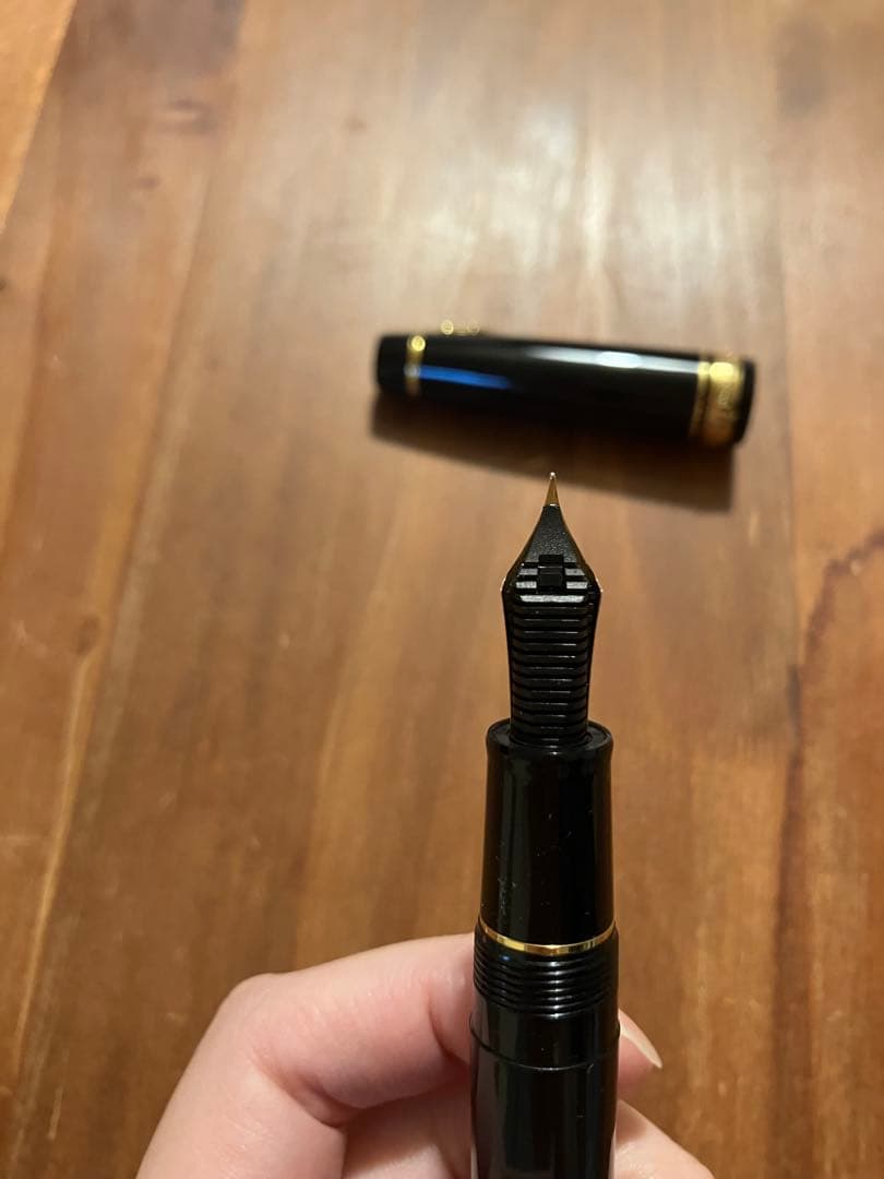 【廃盤品】セーラー　プロフェッショナルギアΣ シグマ　金　万年筆　Fニブ