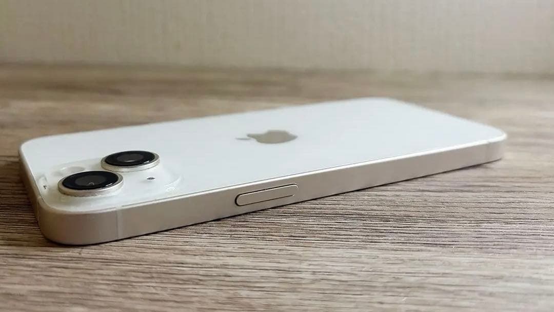 【美品】iPhone14 本体128GB スターライト(ホワイト) simフリー