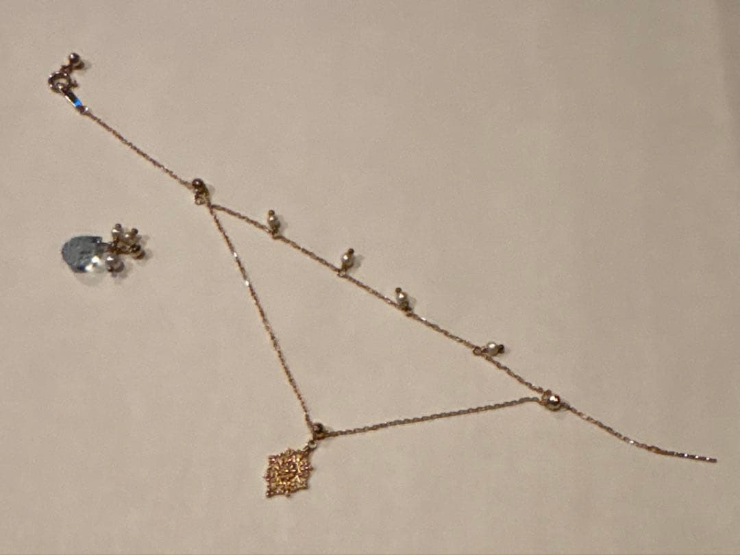 アガット agete 2016 K10スライドチャームブレスレット