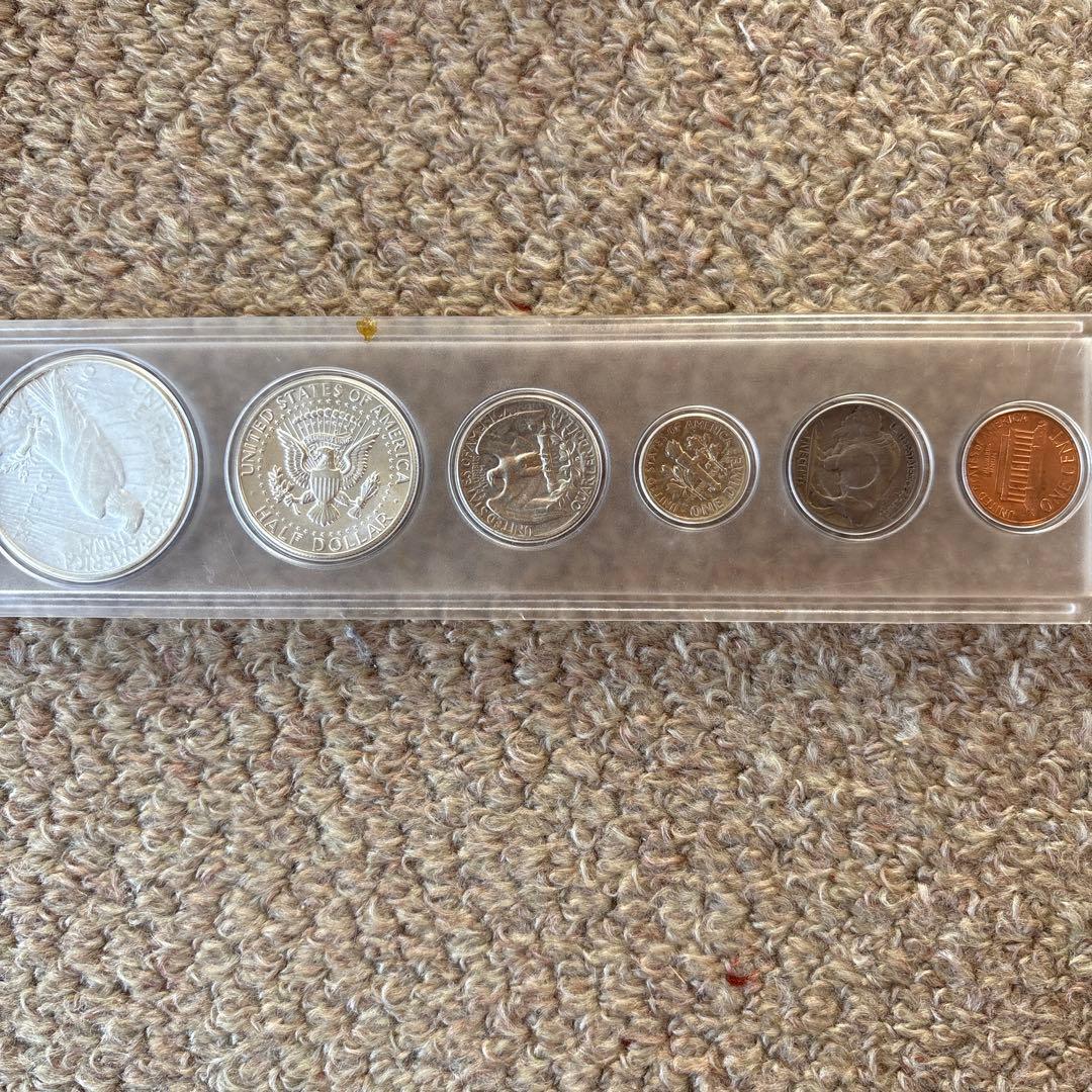 アメリカ記念純銀貨 6 セット