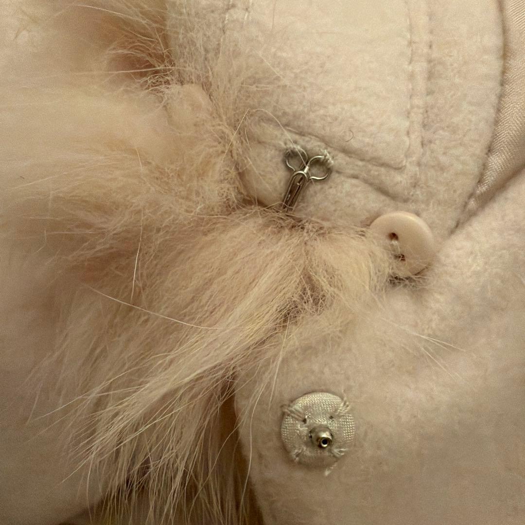 ダッフルコート ファー付き