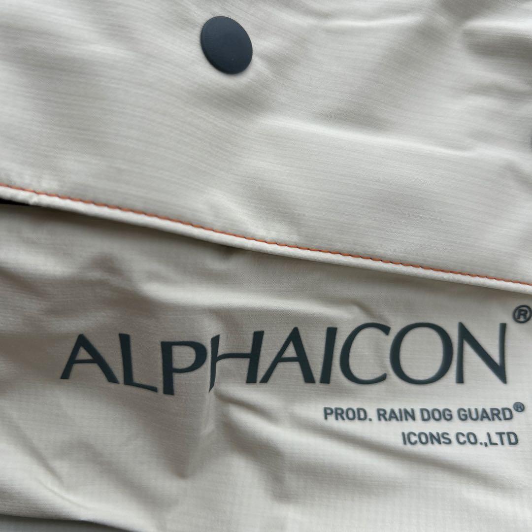 新品未使用ALPHAICON RAIN DOG GUARD 犬用レインコート　Ｌ