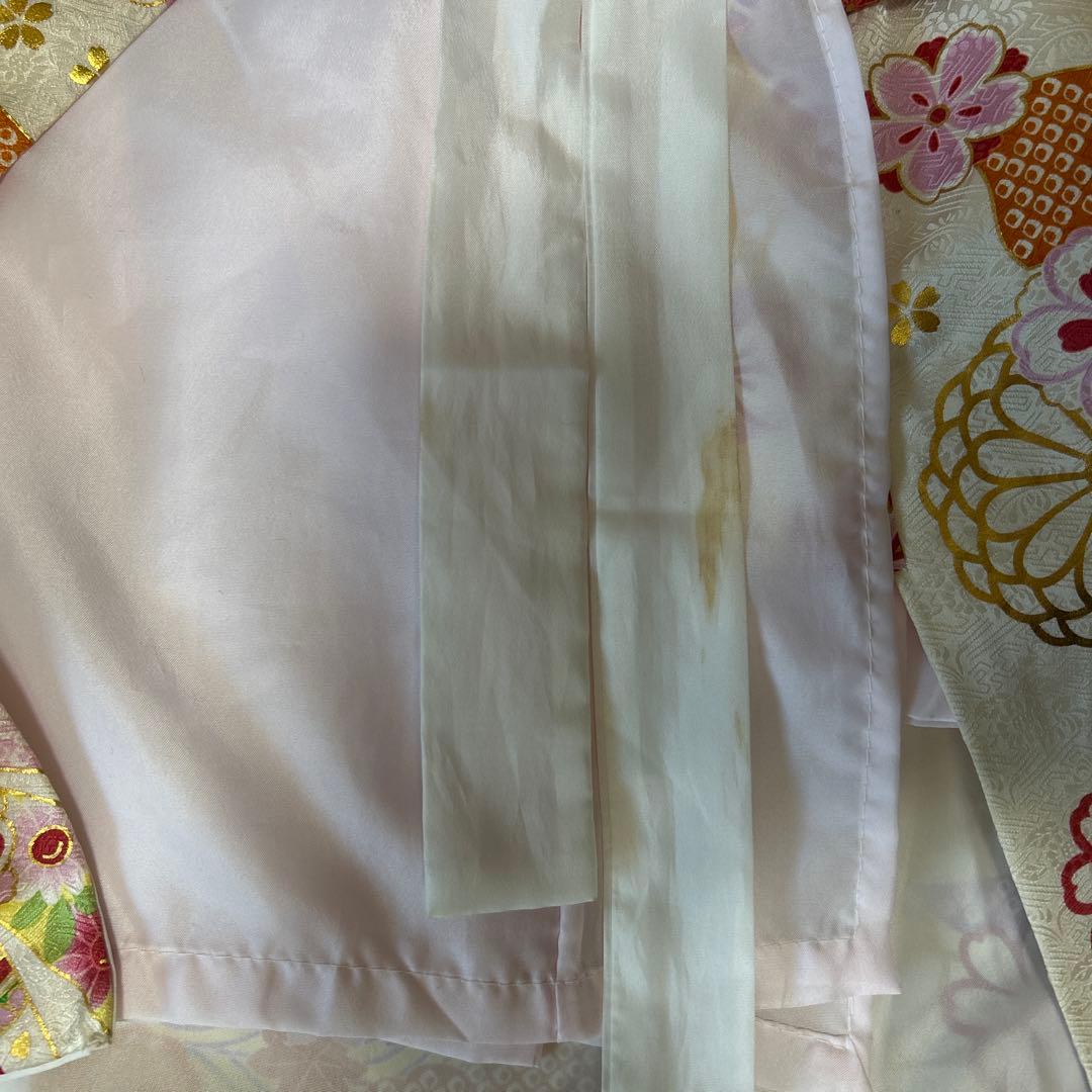 花ひめ 七五三 3歳　着物 被布 正絹 セット