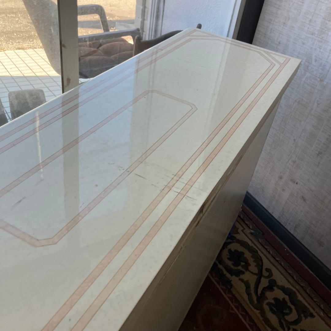 creations Curci Paris ロココ様式 木製 カウンターテーブル