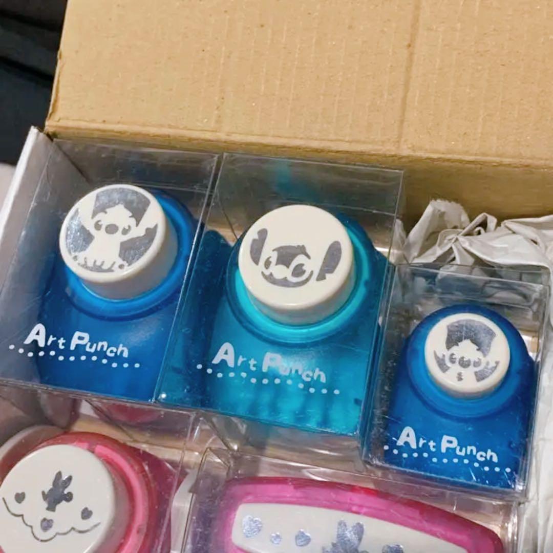 【新品未使用】ディズニー アートパンチ 6点セット