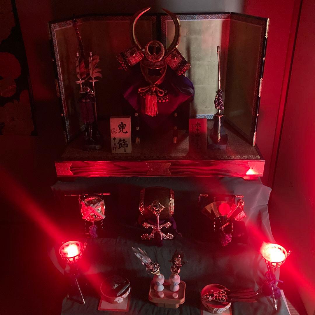 五月人形 節句飾り 兜飾 水牛脇立兜