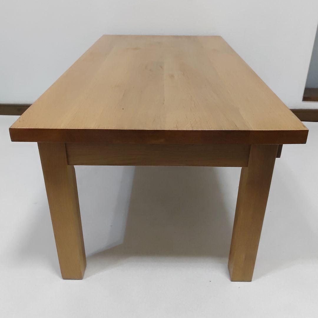 無印良品 オーク材 ローテーブル 引き出し 木製 ナチュラル 文机 デスク