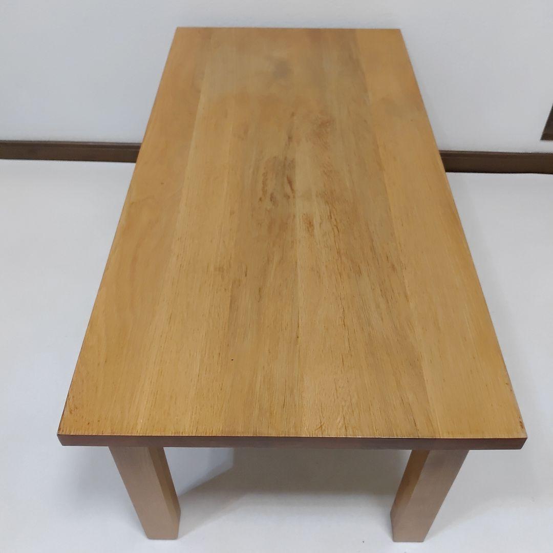 無印良品 オーク材 ローテーブル 引き出し 木製 ナチュラル 文机 デスク