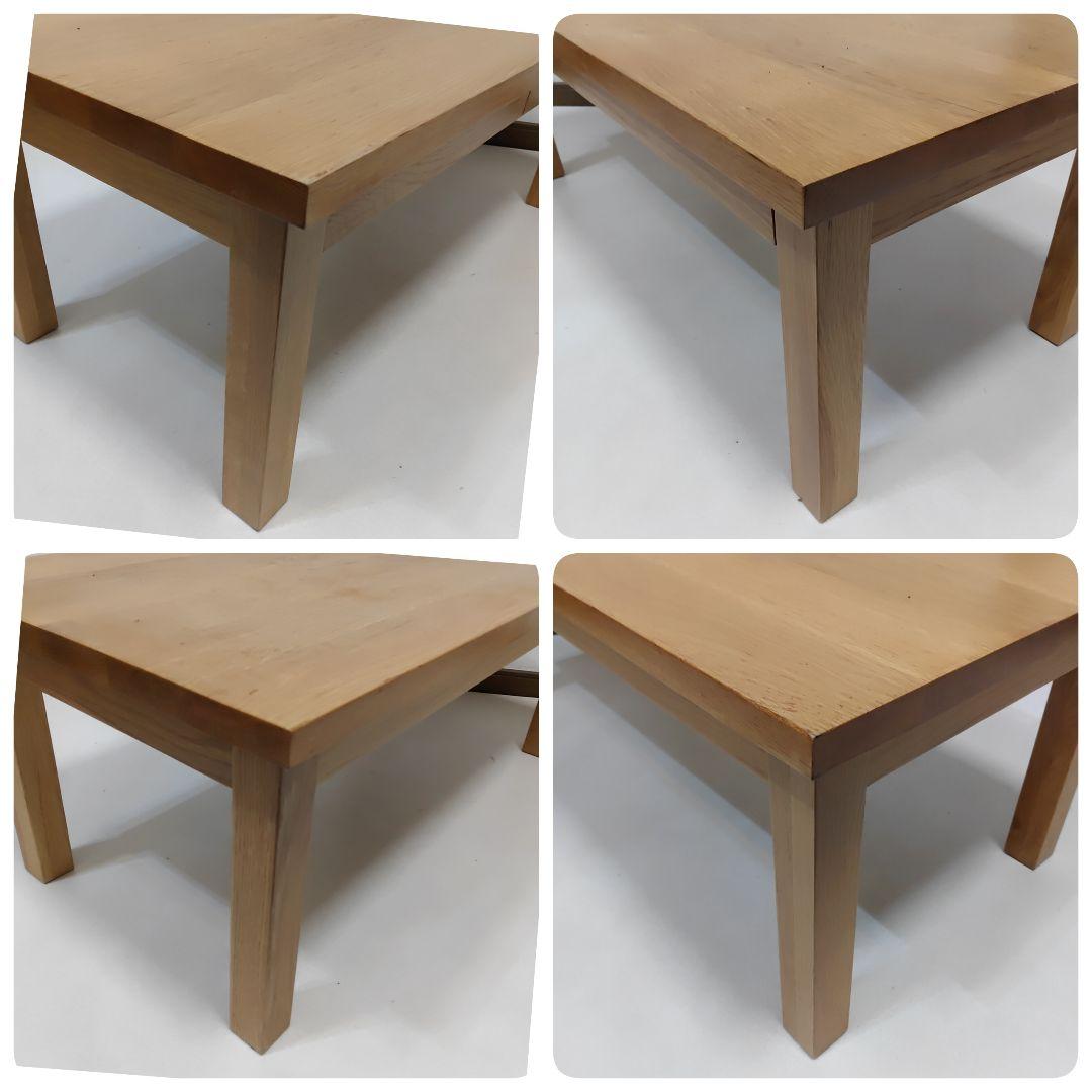 無印良品 オーク材 ローテーブル 引き出し 木製 ナチュラル 文机 デスク