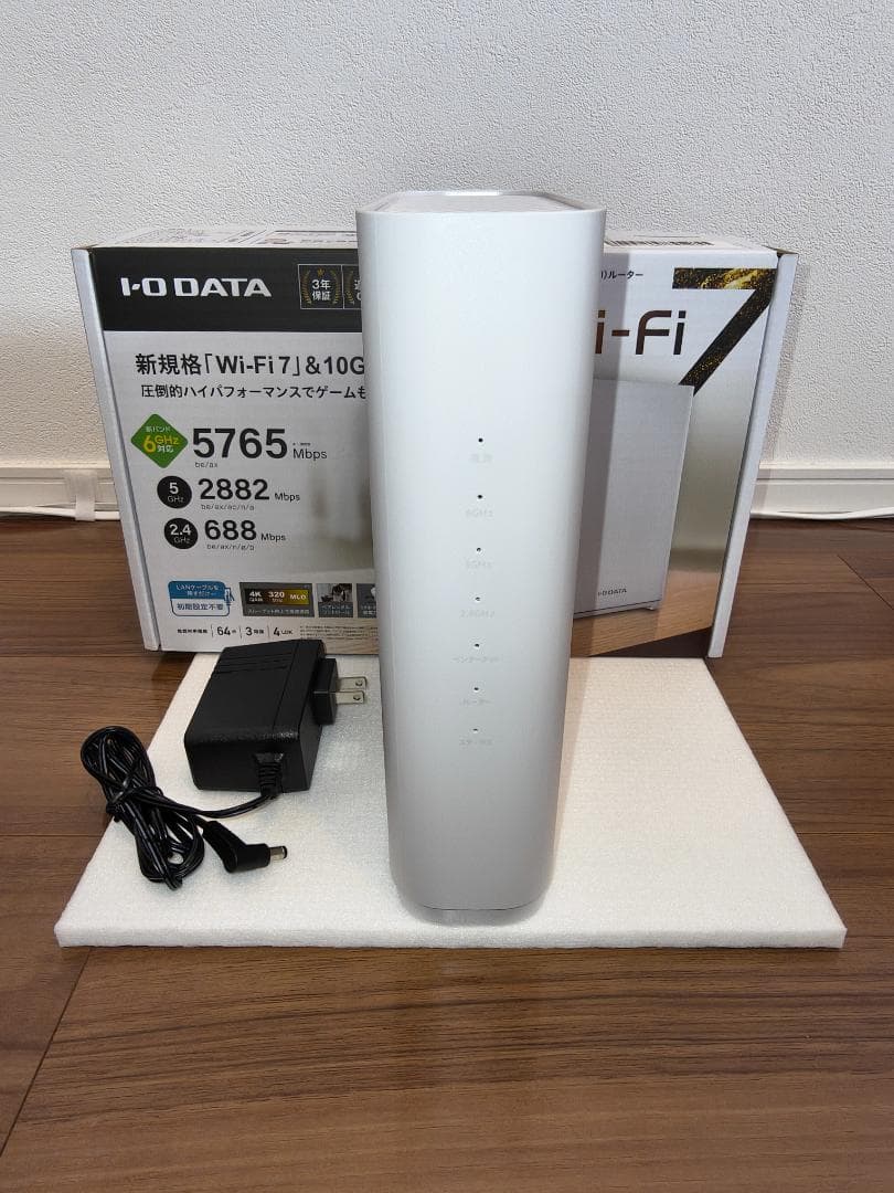 I-O DATA Wi-Fi 7 & 10G対応ルーター WN-7T94XR