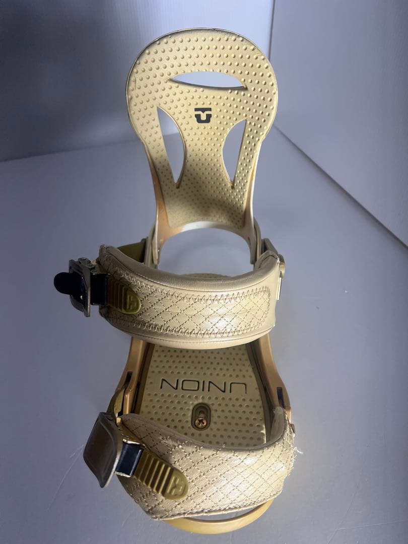希少なGOLDカラー Union Force ビンディング イタリア製