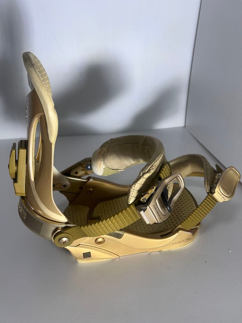 希少なGOLDカラー Union Force ビンディング イタリア製