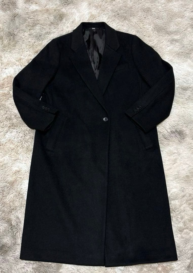 UNIQLO C ロングコート　黒　XL 2025