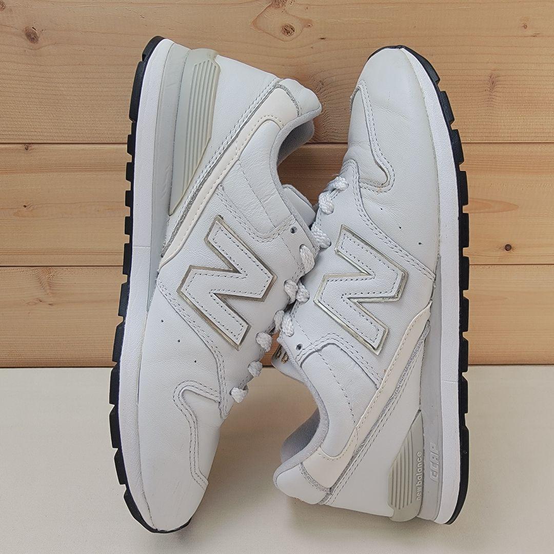 ニューバランス CM996HA2 ホワイト レザー 24cm