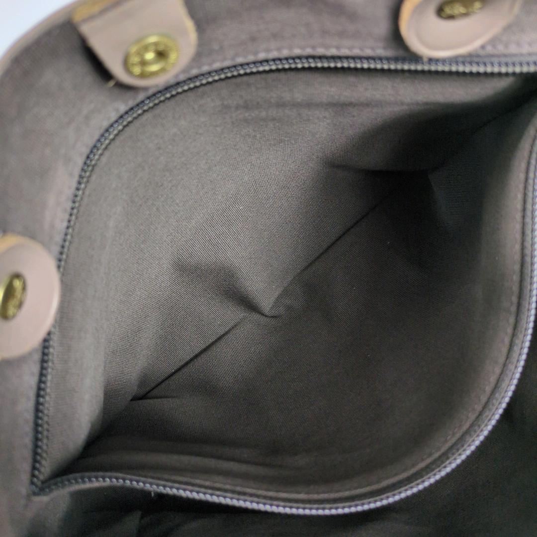 イルビゾンテ ハンドバッグ トートバッグ レザー グレージュ ロゴ型押し