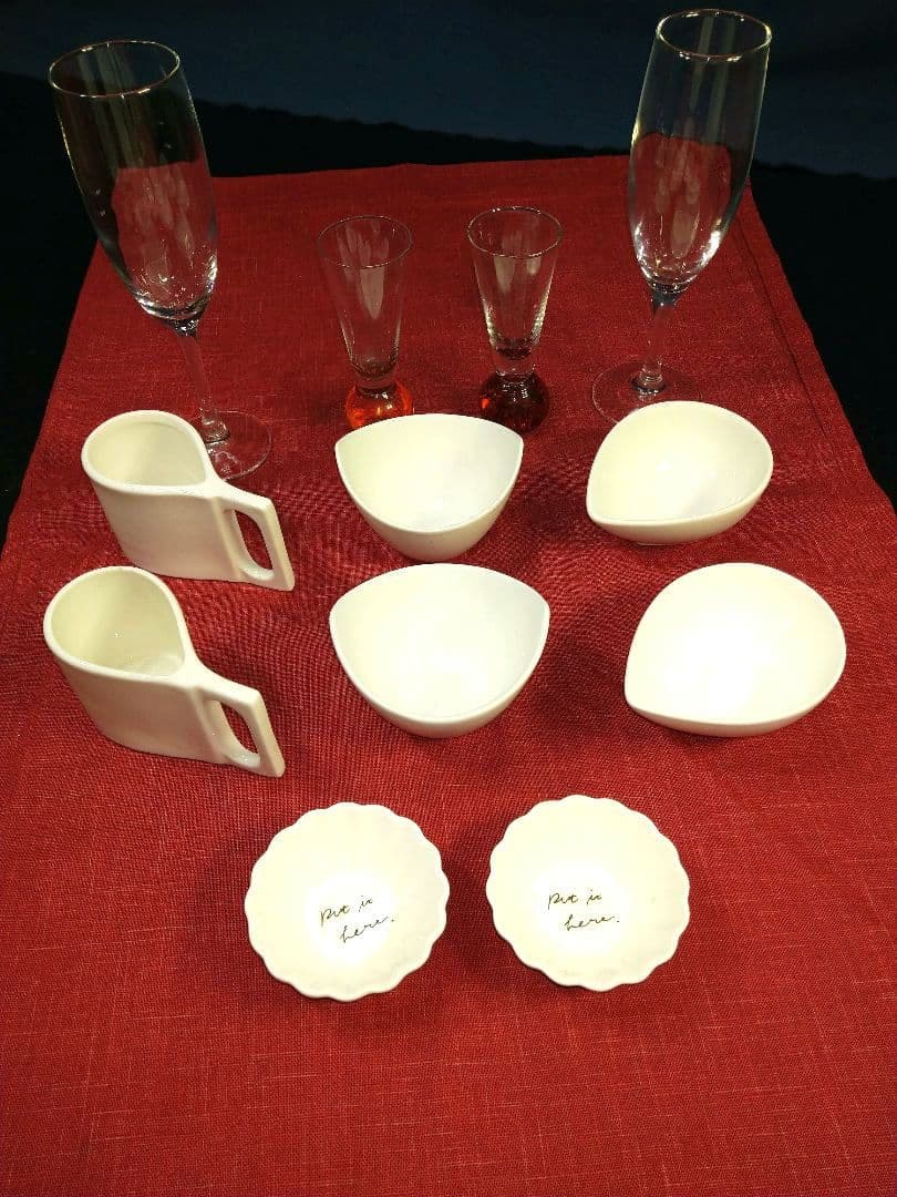 ★最高の素敵な演出♥【非売品】ディスプレイ♥オリジナルパーティ演出７皿2セット