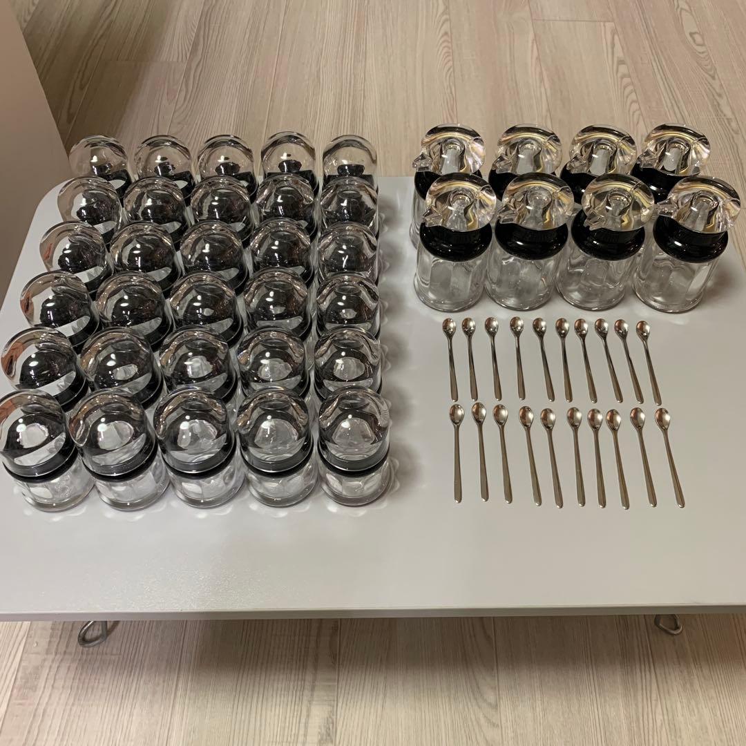 調味料入れ　アクリル　醤油差し　薬味入れ　薬味スプーン　爪楊枝入れ　業務用