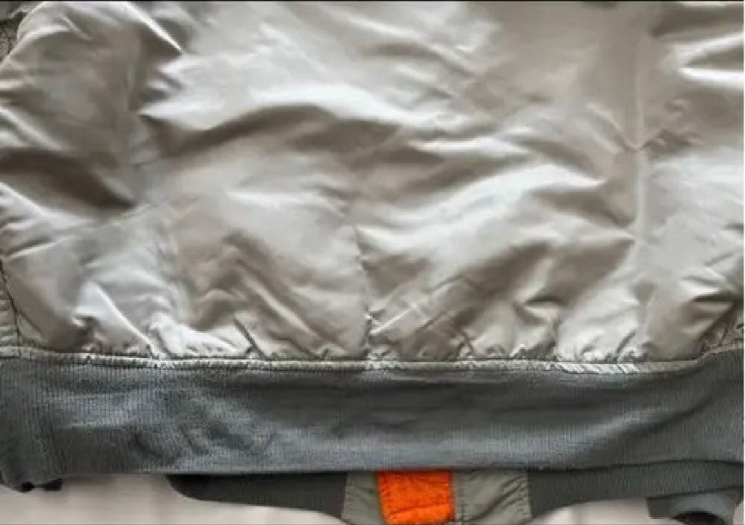 早い者勝ち！即日発送！90’s ALPHA MA-1 シルバーUSA製 短丈