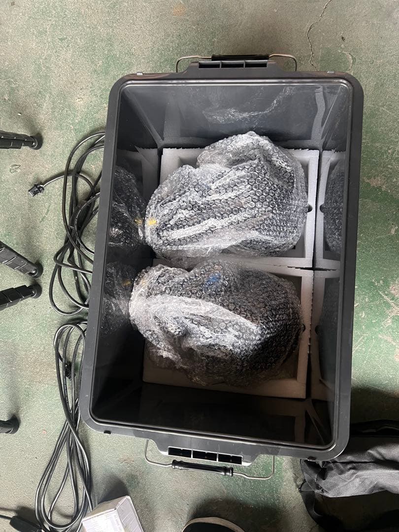 灯火採集　HID ポータブル電源　2台セット　ライトトラップ