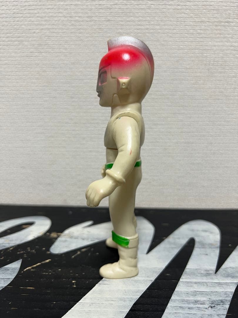 ※美品 突撃ヒューマン パチソフビ 無版権 ソフビ当時物 昭和レトロ フィギュア