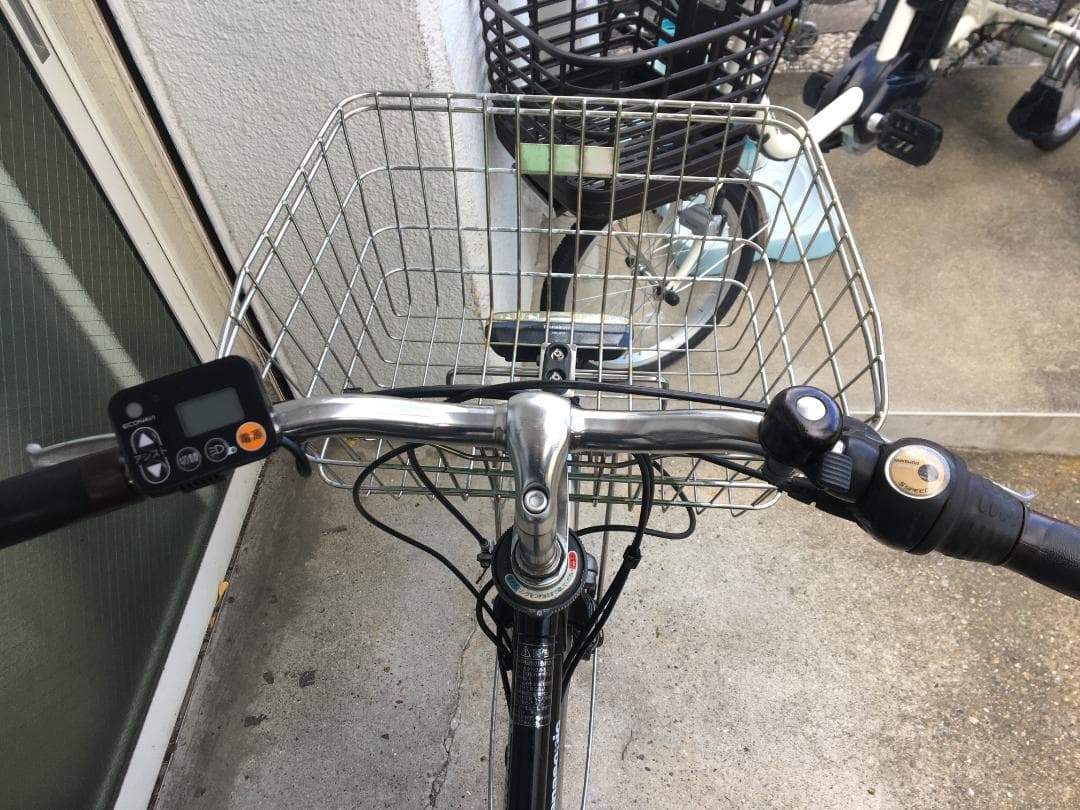 地域限定送料無料　ティモ　16AH　内装5段変速　黒　神戸市　電動自転車