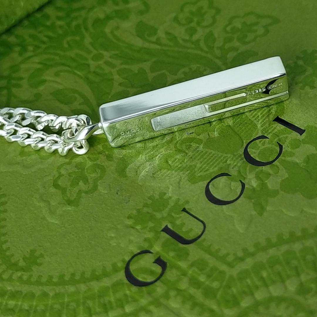 ◆SALE◆【GUCCI】ブランデッド　Ｇ　カット　ペンダント　1485