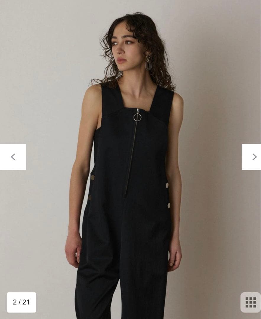 【新品　未使用】GRACE CONTINENTAL センタージップサロペット