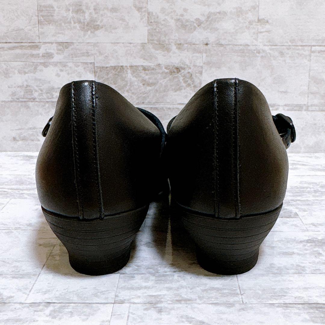 ショセ トラベルシューズ TR-006 防水 レザー ワンストラップ 24cm