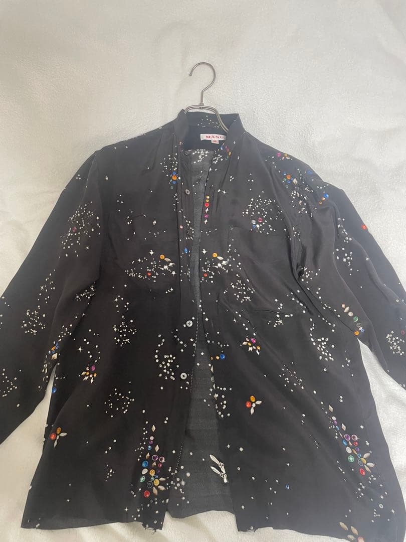 MASU Galaxyシルクシャツ