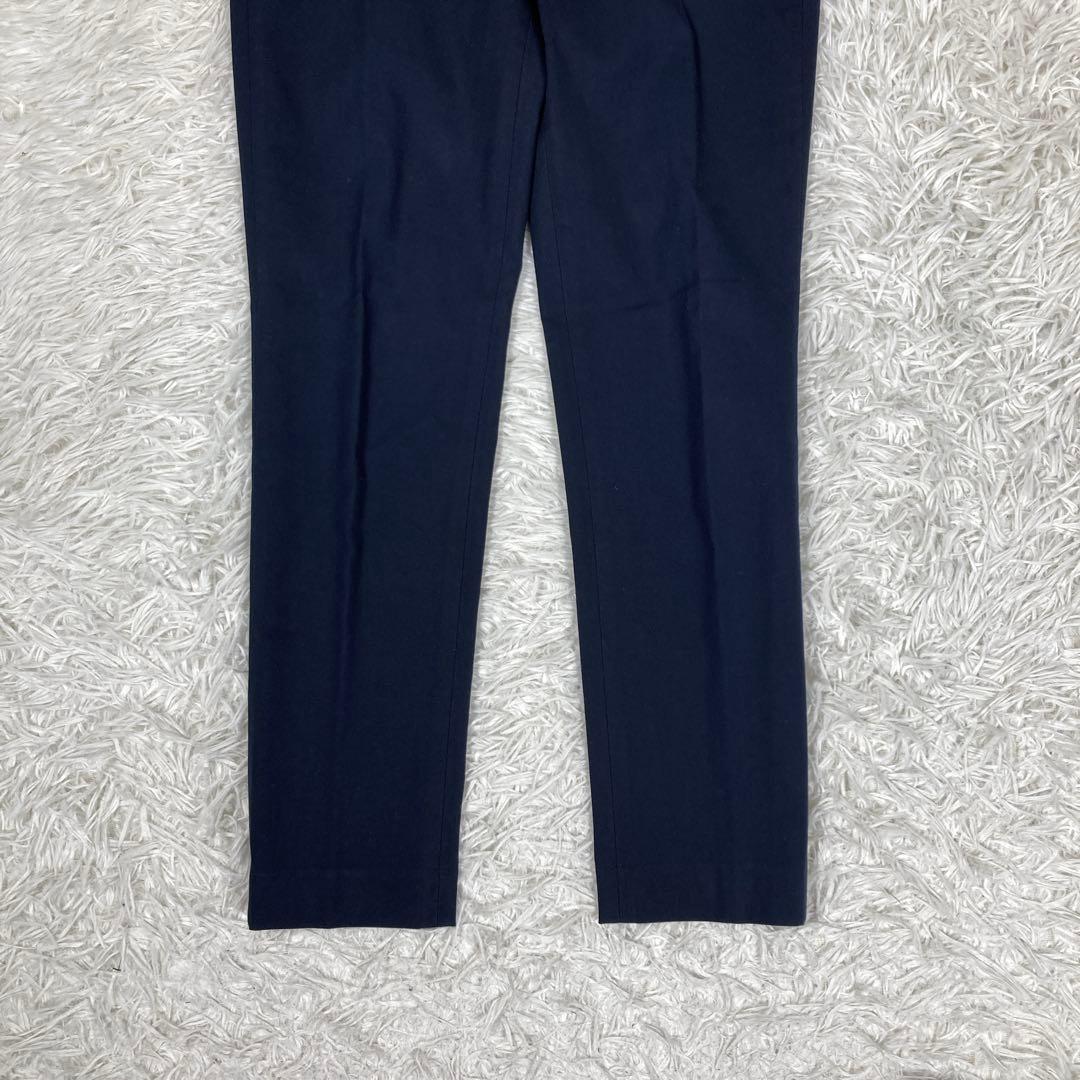 美品　セオリー　セットアップパンツ　ストレッチ　ネイビー　Mサイズ