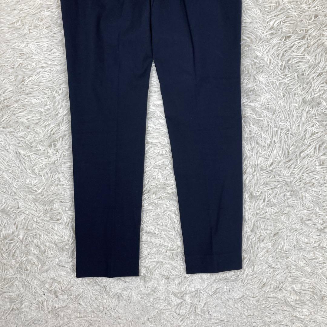 美品　セオリー　セットアップパンツ　ストレッチ　ネイビー　Mサイズ