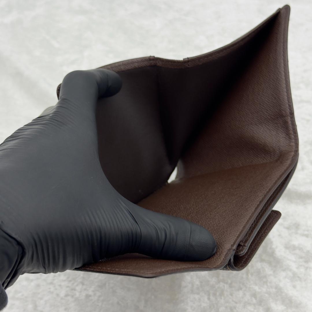 ルイヴィトン ダミエ ポルトフォイユ エリーズ Wホック 財布