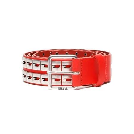 DIESEL ディーゼル メンズ レザーベルト 本革 Dロゴ 90