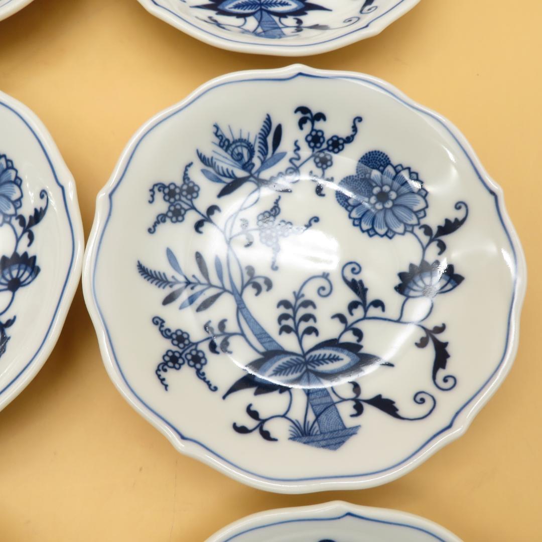 美品　ブルーダニューブ Blue Danube　小皿　９枚