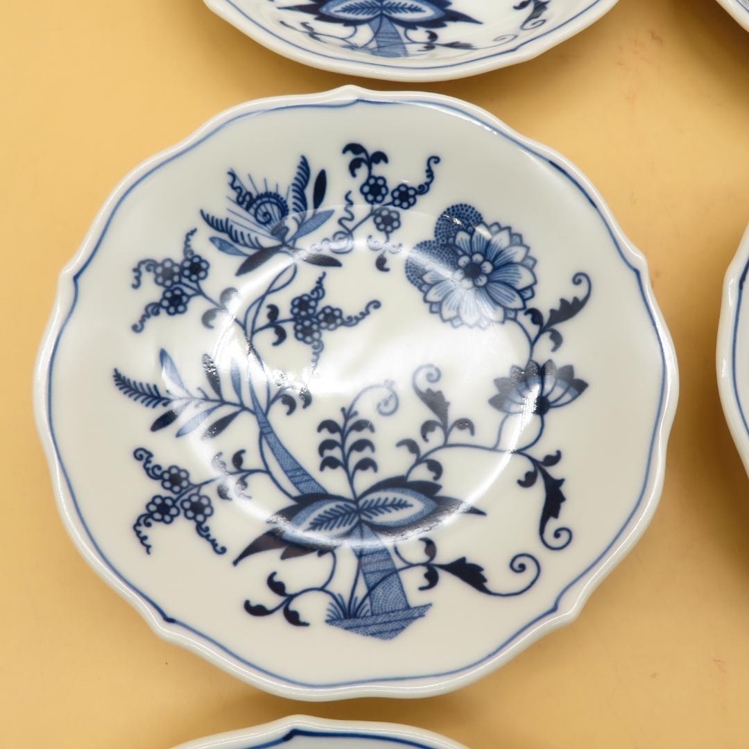 美品　ブルーダニューブ Blue Danube　小皿　９枚