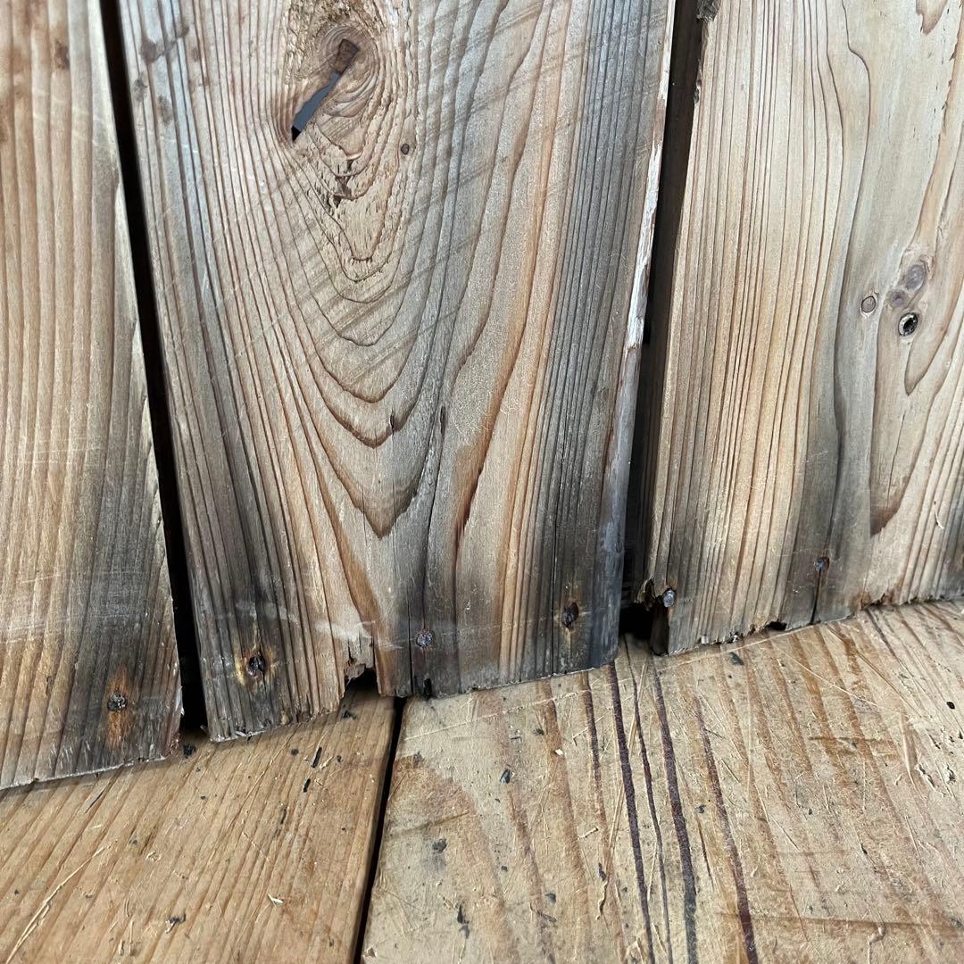 アンティーク パタパタ棚 チェスト 本棚 食器棚 無垢材 無塗装