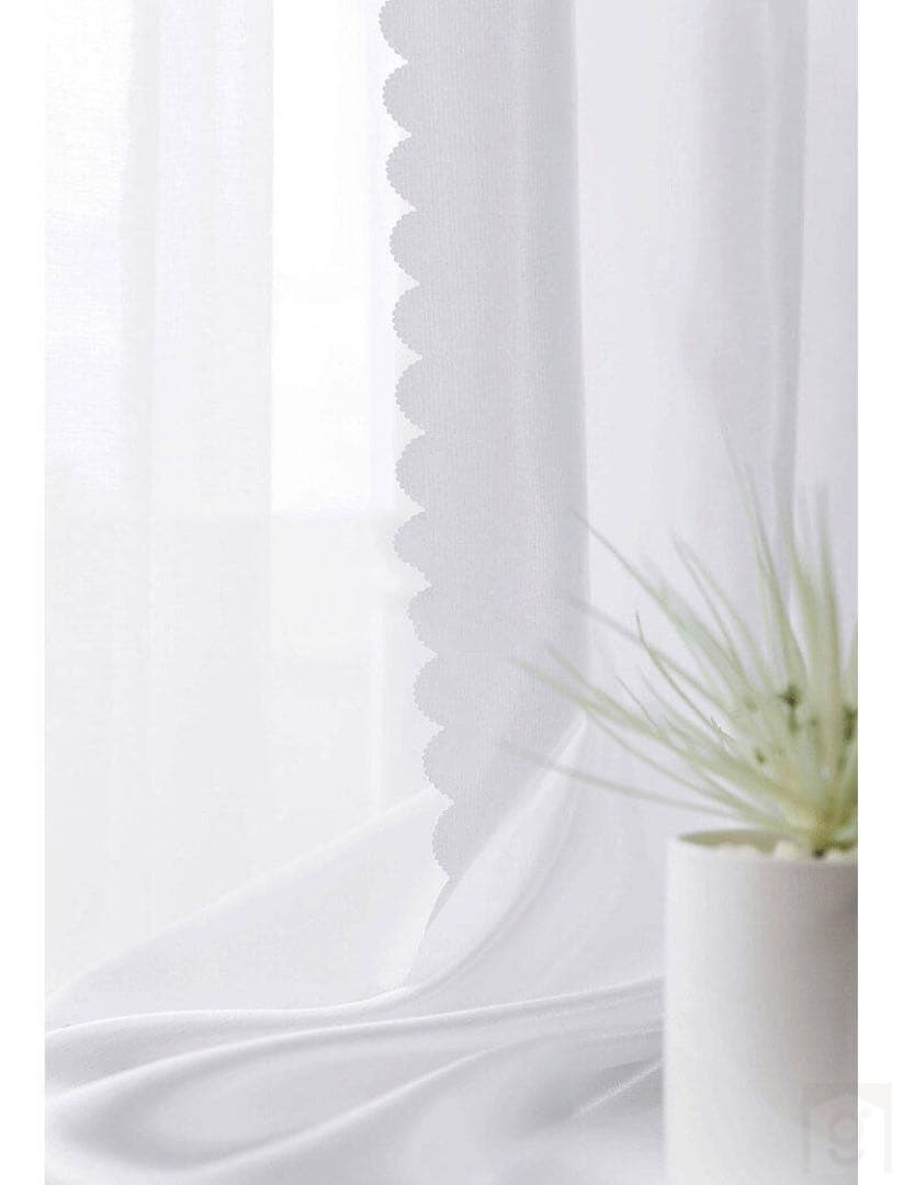 二重　ドレープカーテン　白　1300×2600   ２枚セット