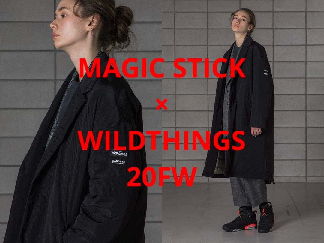 【20FW MAGIC STICK×WILDTHINGS チェスターコート】