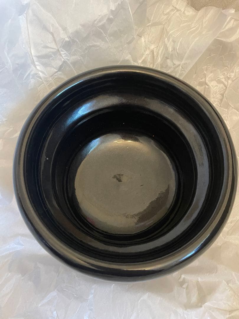 黑楽二合御飯鍋　雲井釜