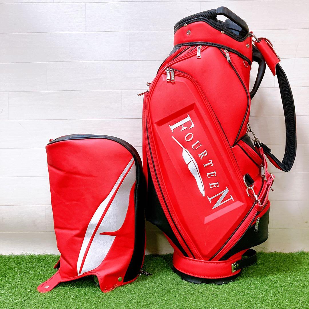 M. 廃盤希少　フォーティーン　ゴルフクラブ　キャディーバッグ　アスリートモデル