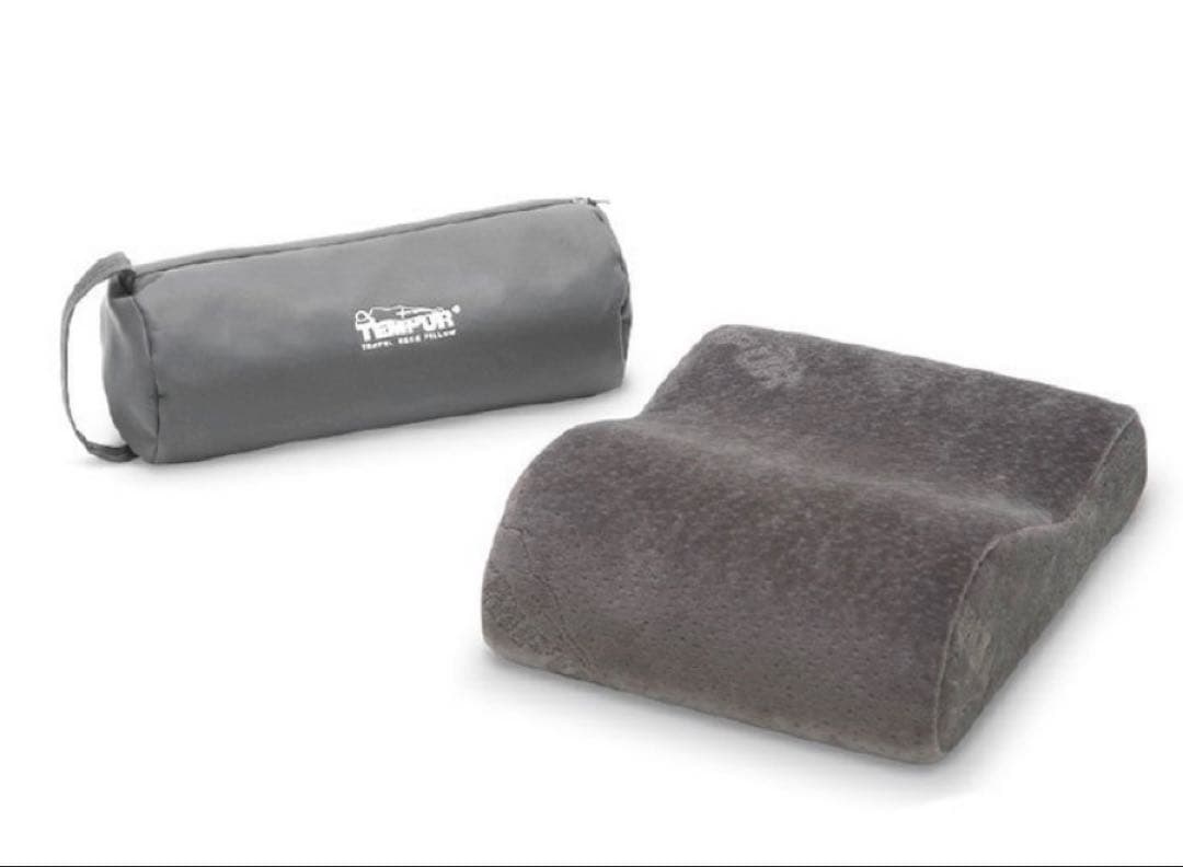【美品】テンピュール　トラベルピロー 携帯枕