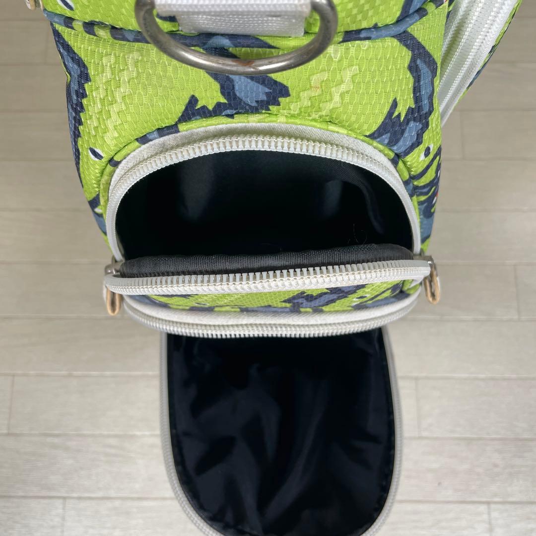 希少　パーリーゲイツ PEARLY GATES ワニ柄 キャディバッグ スタンド