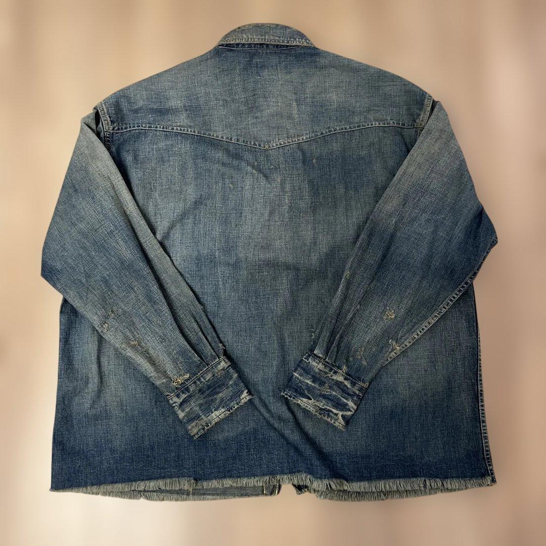 マ*ル様 セントマイケル デニムシャツ タグありM