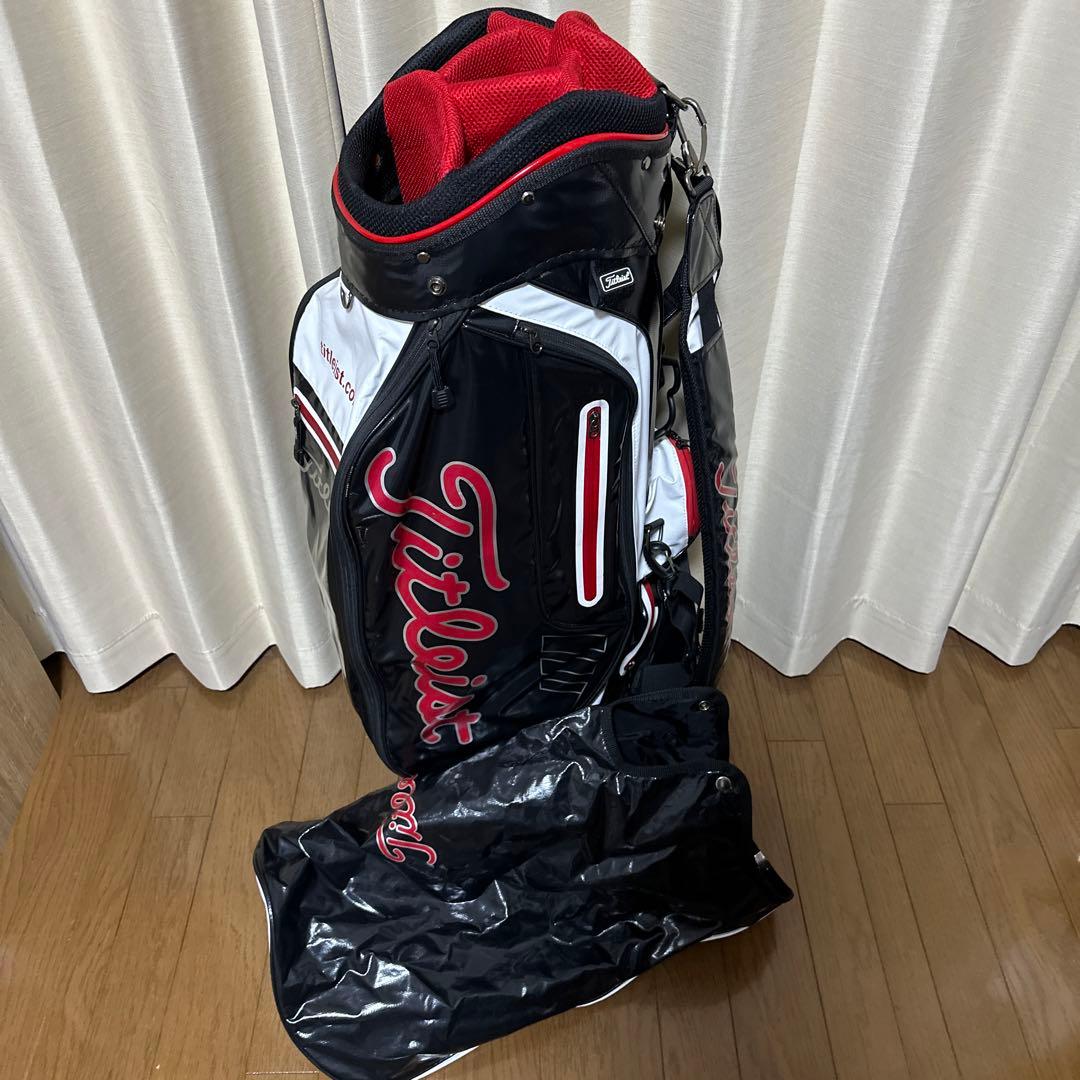 限定品☆タイトリスト Titleist キャディーバック ブラック