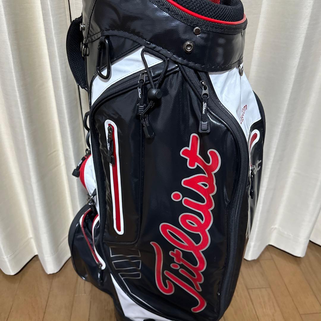限定品☆タイトリスト Titleist キャディーバック ブラック