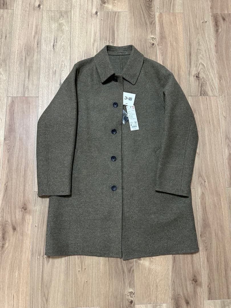 ユニクロC　ダブルフェイスコート