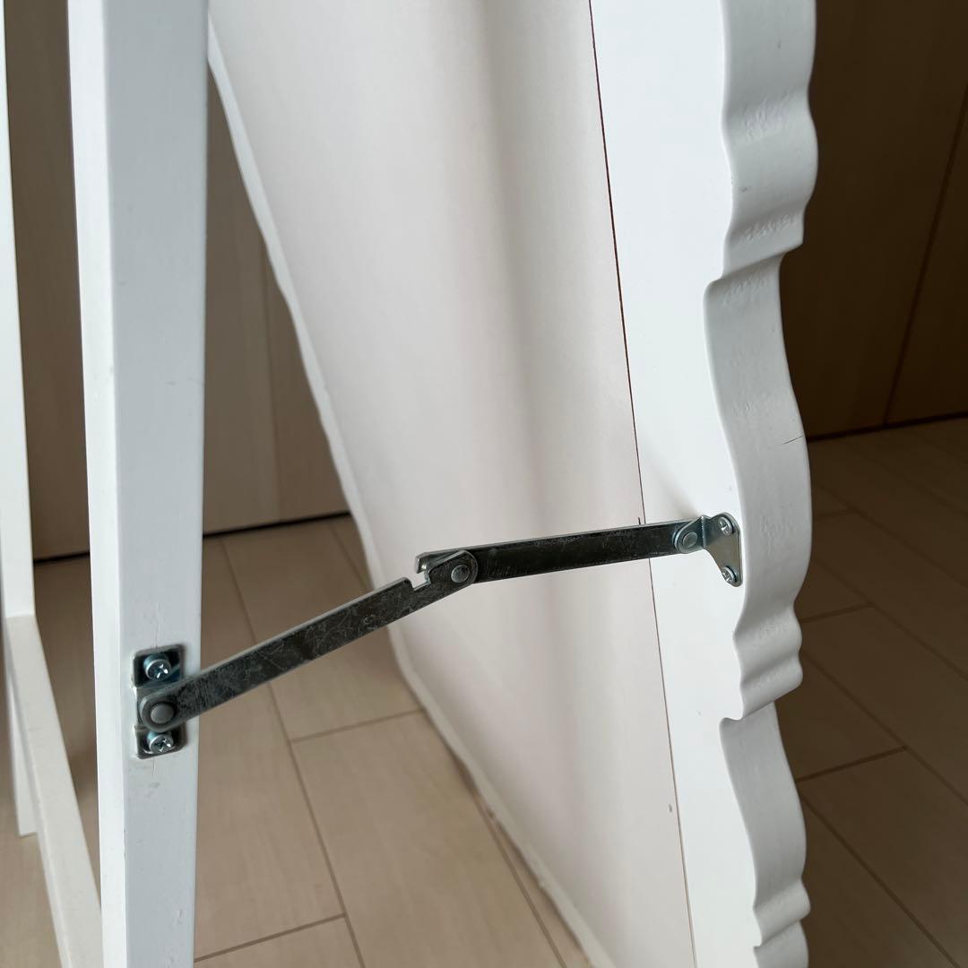 アンティーク調 大型 姿見 スタンドミラー シャビーシック フレンチ