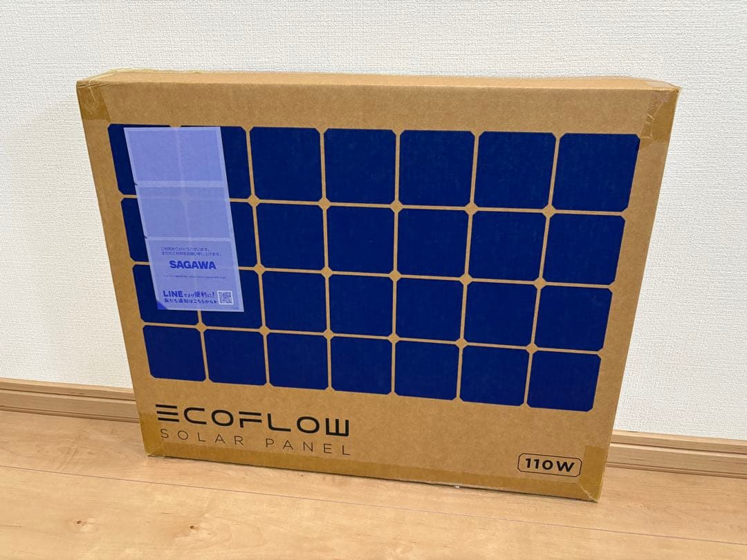 EcoFlow エコフロー 110W ソーラーパネル EFSOLAR110N
